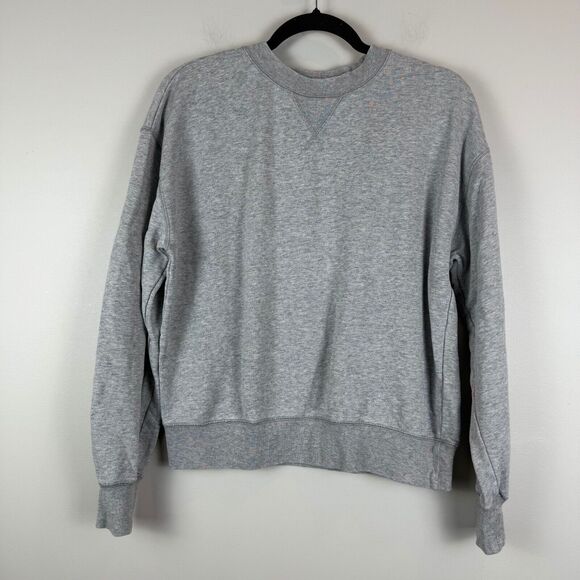 Filippa K Soft Sport Sweatshirt Women XS Heather Gray Crew Neck Active Casual - Picture 1 of 7